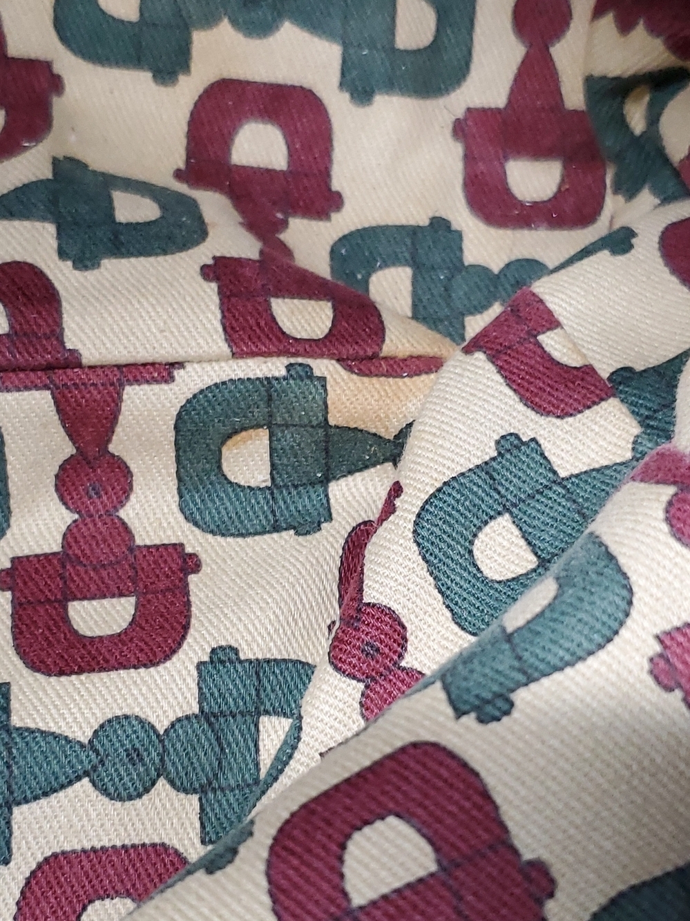 Gucci Beige GG Canvas Tote with Green and Red Web Stripe and Cream Trim - Picture 13 of 16